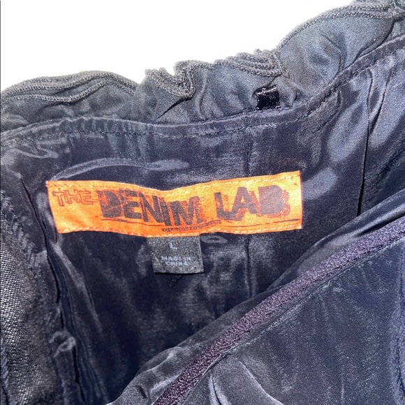 Chic Black Bodysuit Corset Top - Picture 2 of 6